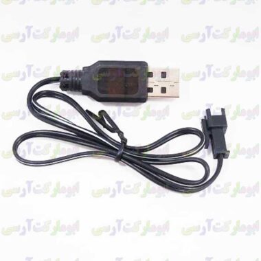 شارژر یو اس بی 3.7 ولتی 250 میلی آمپری سوکت SM2 دو پینی