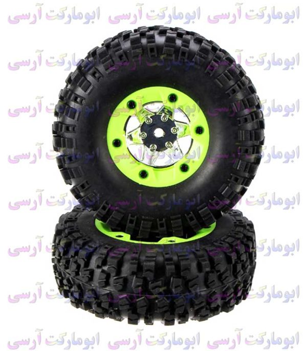 abumarketrc-9757 رینگ و لاستیک فابریک و آکبند ماشین wltoys 12428 12427 و مشابه (یک عدد)