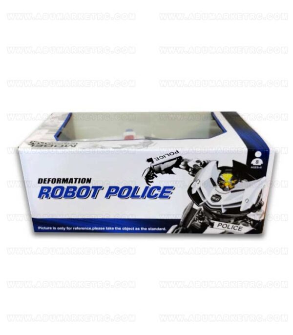 ماشین پلیس تبدیل شو به ربات شارژی کنترلی ترنسفورمر