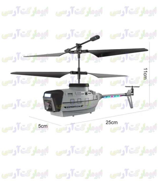 هلیکوپتر خفن کنترلی شارژی هاوردار،تیک آف و لندینگ خودکار 3.5 کانال سنسور عدم برخورد و....