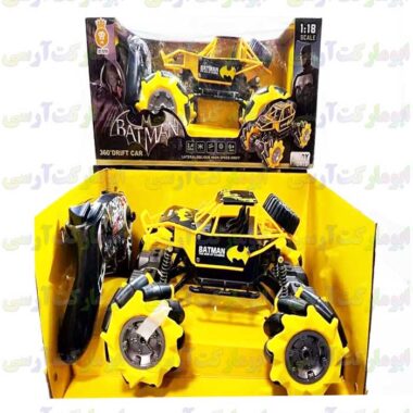 ماشین آفرود صخره نورد بتمن رویه فلزی چرخ کپسولی کنترلی شارژی خارجی فرکانس 2.4گیگا