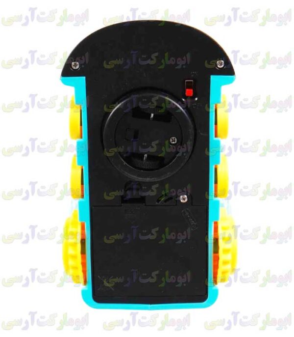 ربات قطار توماس حرکتی،موزیکال،چراغ 4D باتری خور خارجی(رنگ قرمز)