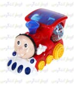 ربات قطار توماس حرکتی،موزیکال،چراغ 4D باتری خور خارجی(رنگ قرمز)