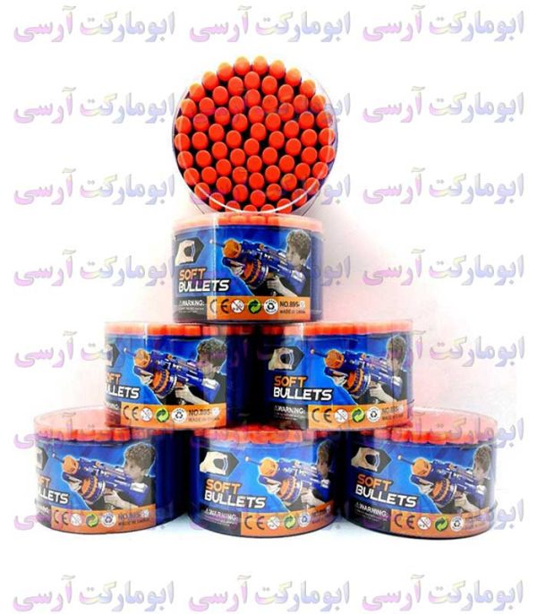 پک 72 تایی تیر اسفنجی سر ضربه ای خارجی