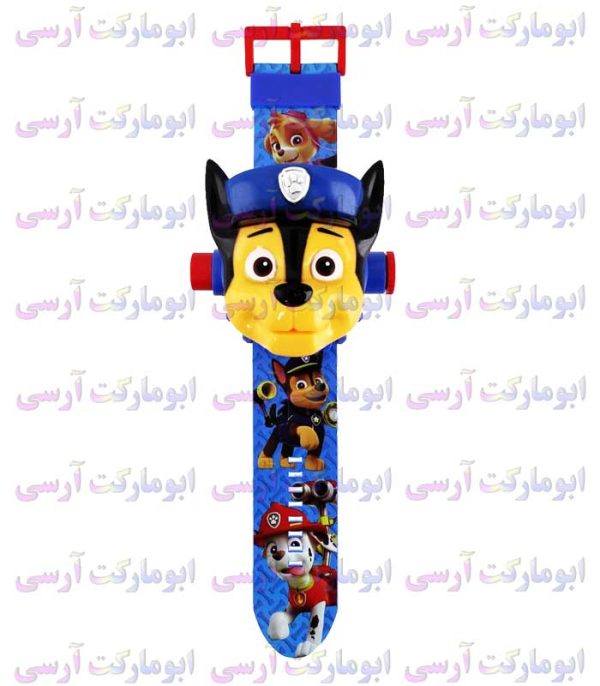 اسباب بازی ساعت مچی دیجیتالی پروژکتوری سگ نگهبان(چیس) 24 اسلایدی
