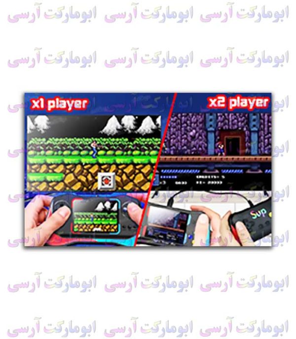 کنسول بازی جوی استیکی دار 500 بازی به همراه دسته اضافه شارژی