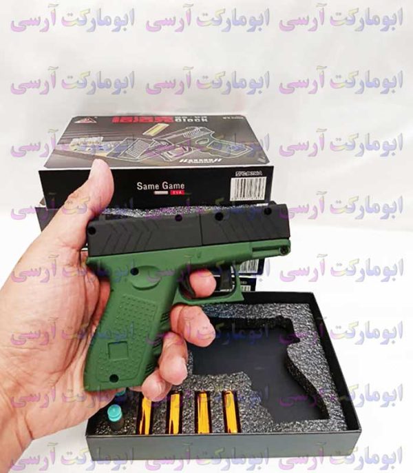 کلت پوکه پران و تیر اسفنجی انداز کمر شکن سایز کوچک با کیفیت