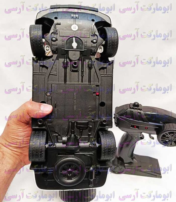 ماشین تویوتا لندکروز کنترل تفنگی شارژی دودزا 33 سانتی فرکانس 2 4 گیگاهرتزی
