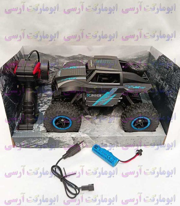 ماشین آفرود کنترل تفنگی شارژی کمک فنردار با کیفیت