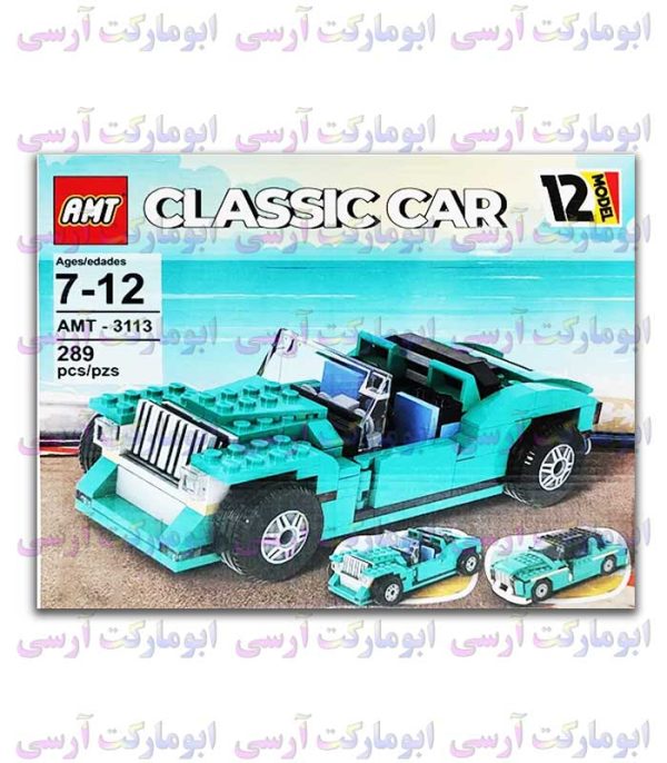 لگو ساخت 12 مدل ماشین کلاسیک 289 قطعه