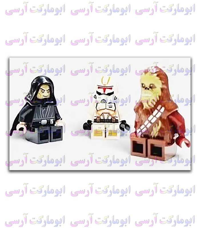 مجموعه ۱۲ عددی مینی فیگورهای جنگ ستارگان ( استار وارز )