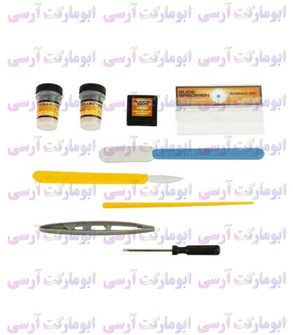 اسباب بازی میکروسکوپ به همراه تجهیزات 1200 برابر زوم