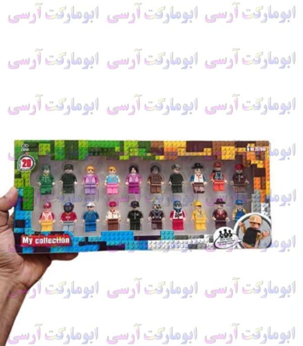 ست ۲۰ عددی مینی فیگور مشاغل شهر لگو 