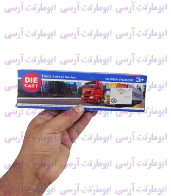 abumarketrc-10800 ماکت تریلی حمل ماشین سایز کوچک کله فلزی