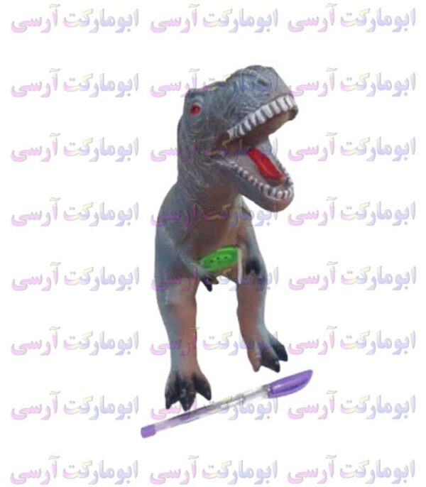 abumarketrc-10805 فیگور دایناسور تیرکس صدادار 47 سانتی لاتکسی نرم فشرده